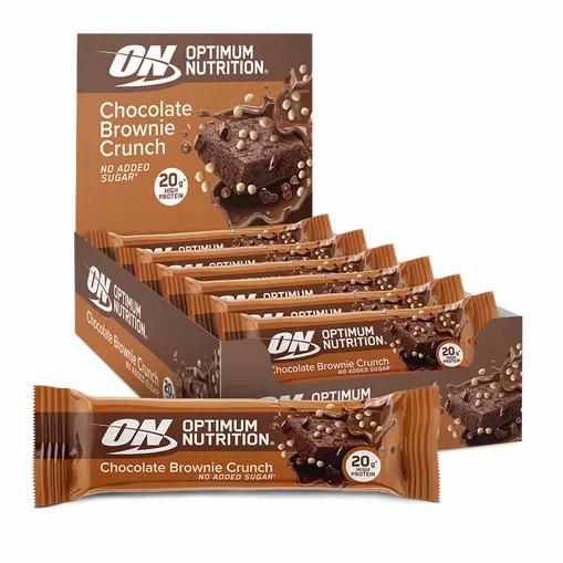 Optimum Nutrition Protein Bar Chocolate Brownie Crunch 650 grams (10 Bars) Schweiz | 2643LXJCN