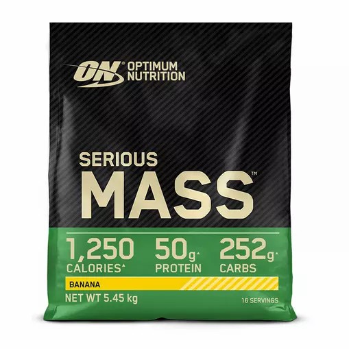 Optimum Nutrition Serious Mass Banana 5.45 kg - Notify me Schweiz | 2930BUVAH