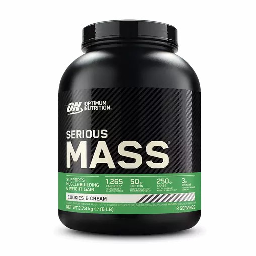 Optimum Nutrition Serious Mass Cookies & Cream 2.73 kg (8 Servings) Schweiz | 0931OVXAD