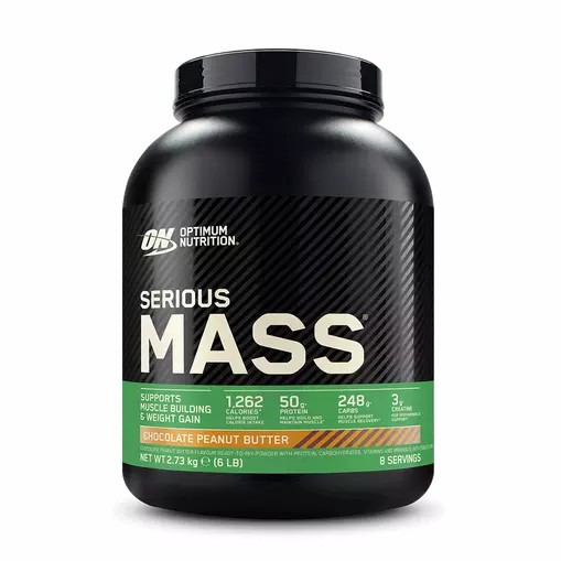 Optimum Nutrition Serious Mass Gainer Chocolate Peanut Butter 2.73 kg (8 Servings) Schweiz | 2173FXSGZ