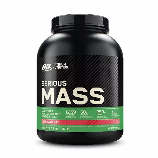 Optimum Nutrition Serious Mass Gainer Strawberry 2.73 kg (8 Servings) Schweiz | 7910BOYCS