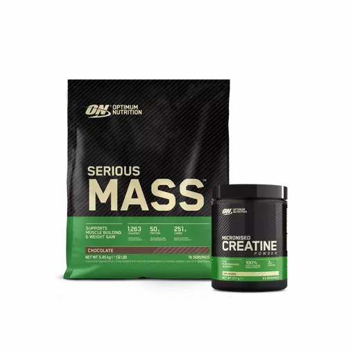 Optimum Nutrition Serious Mass & Creatine Stack Chocolate Schweiz | 2485YBXNW